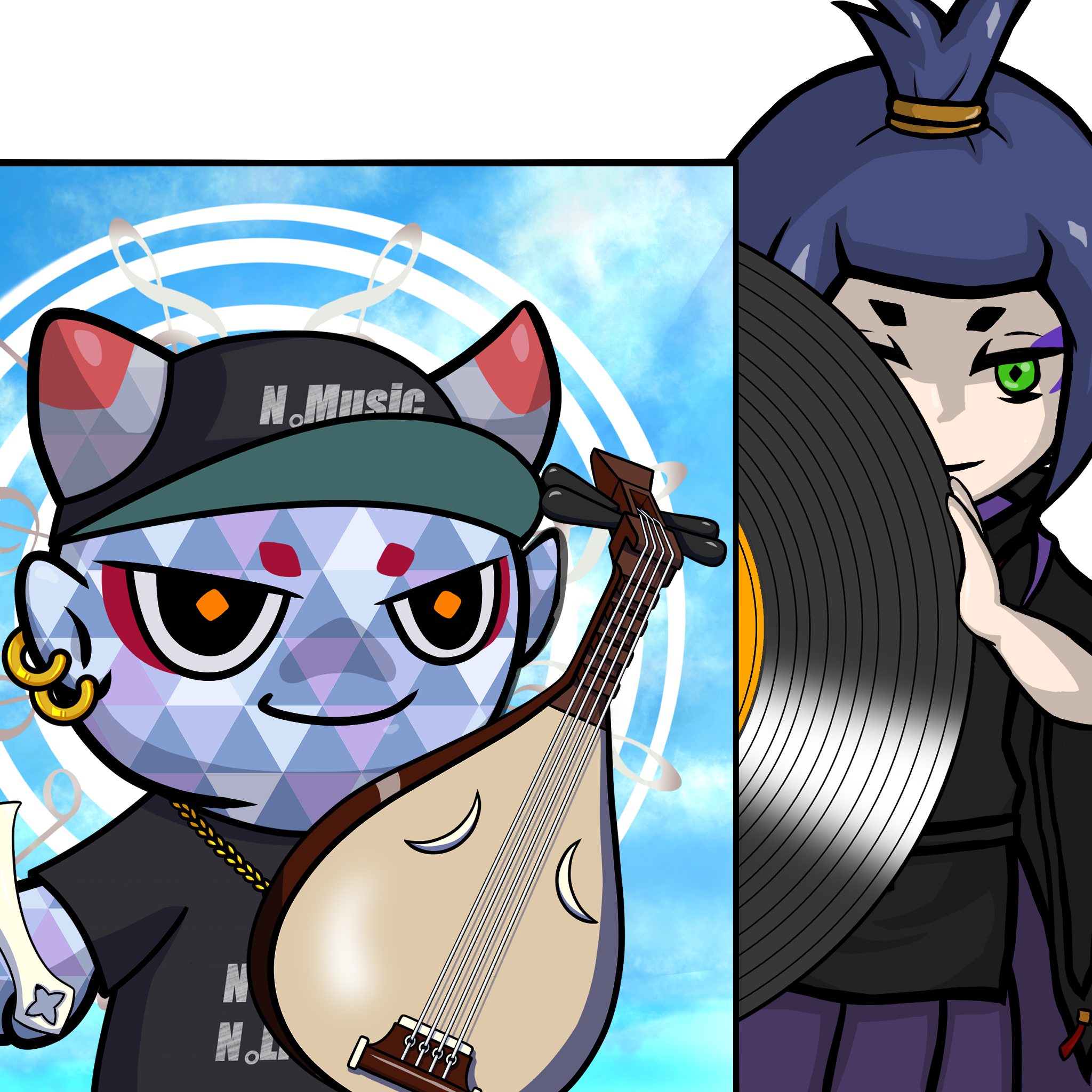 Yama-TriangleBlue #03919