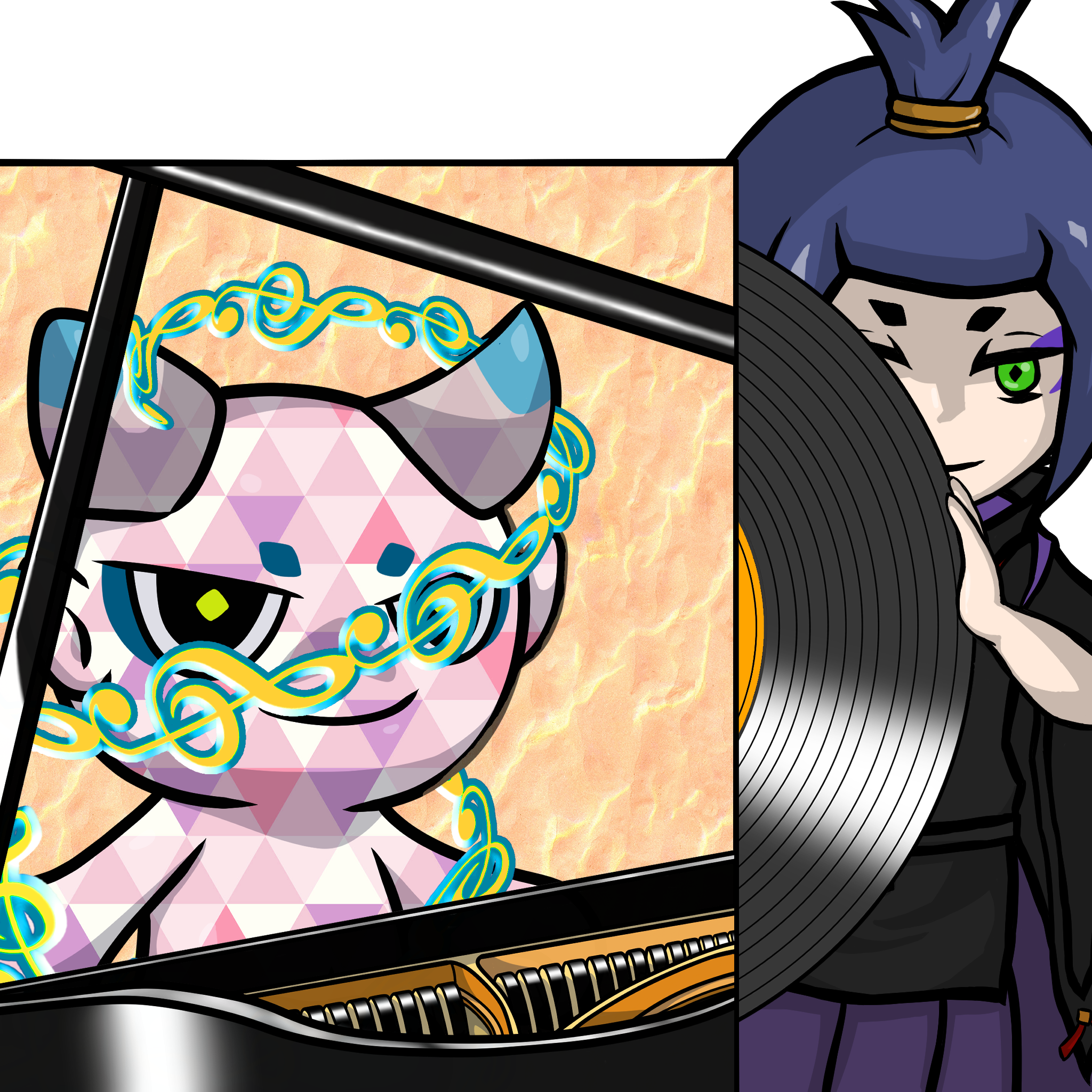 Yama-TrianglePink #04187