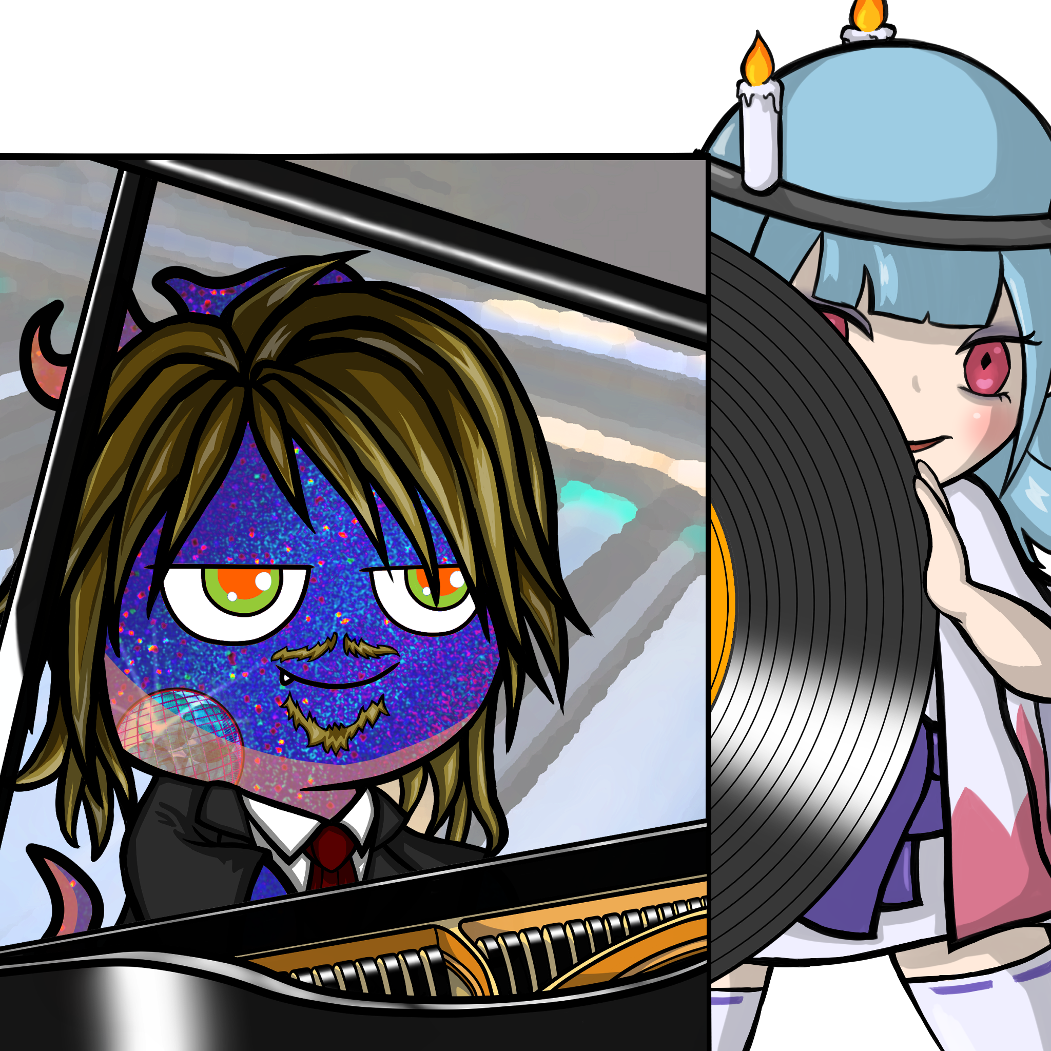 Mitama-MirrorBallOrange #04819