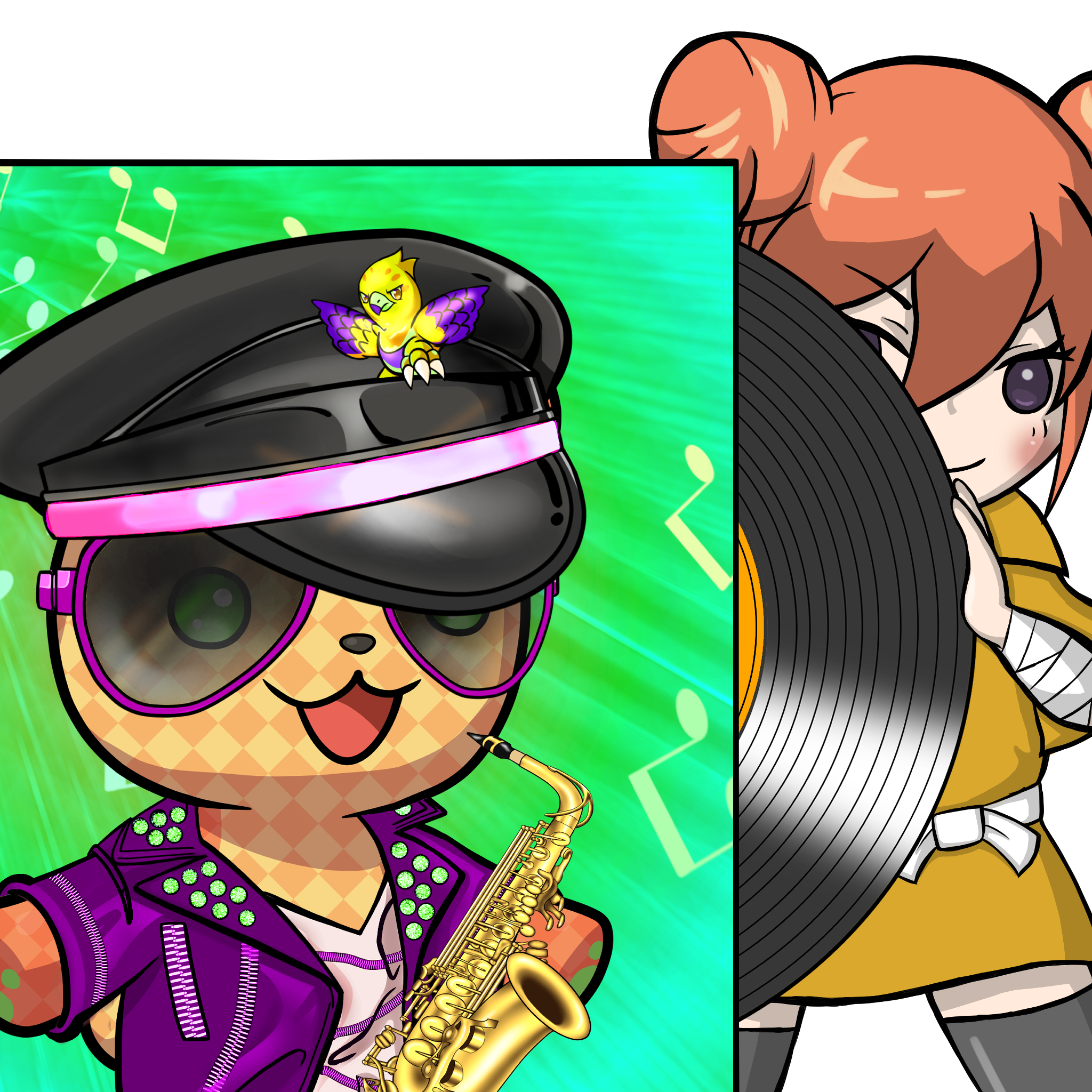 Leelee-CheckOrange #05224