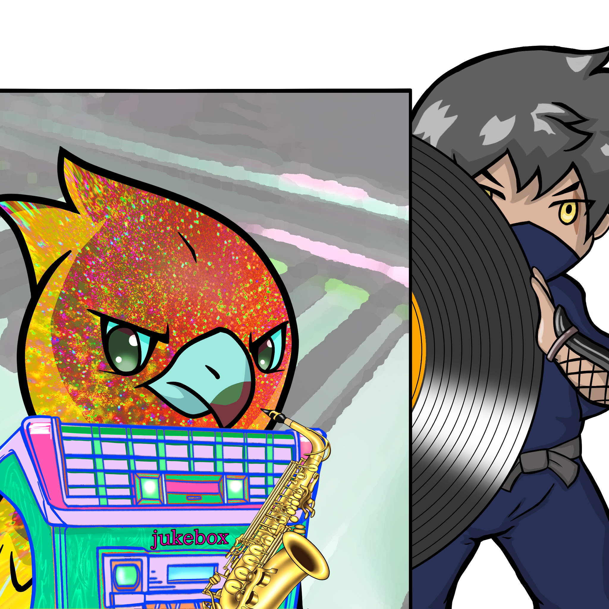 Narukami-MirrorBallYellow #05736