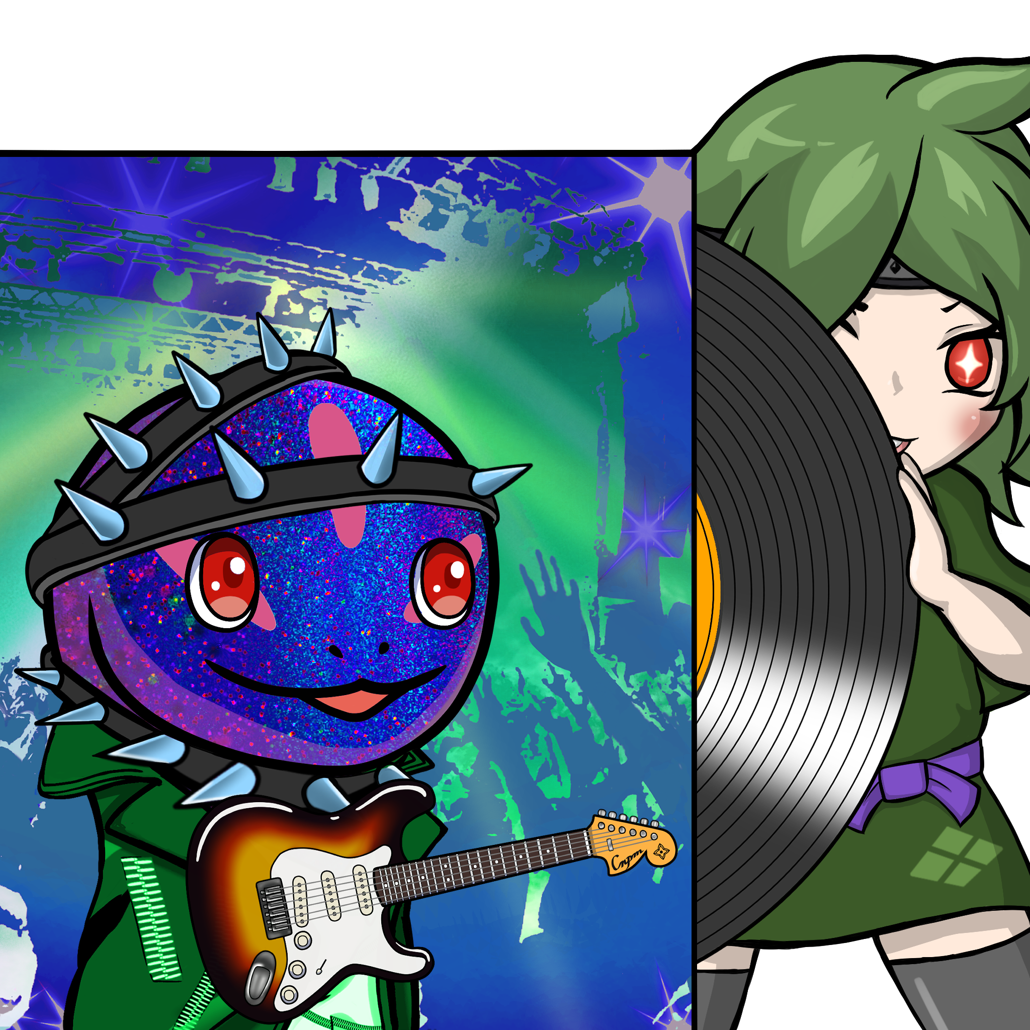 Orochi-MirrorBallPink #08626